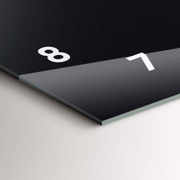 Vízszintes üvegóra Futurisztikus hullám