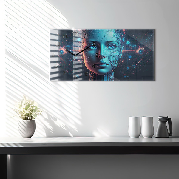 Vízszintes üvegóra Mesterséges intelligencia