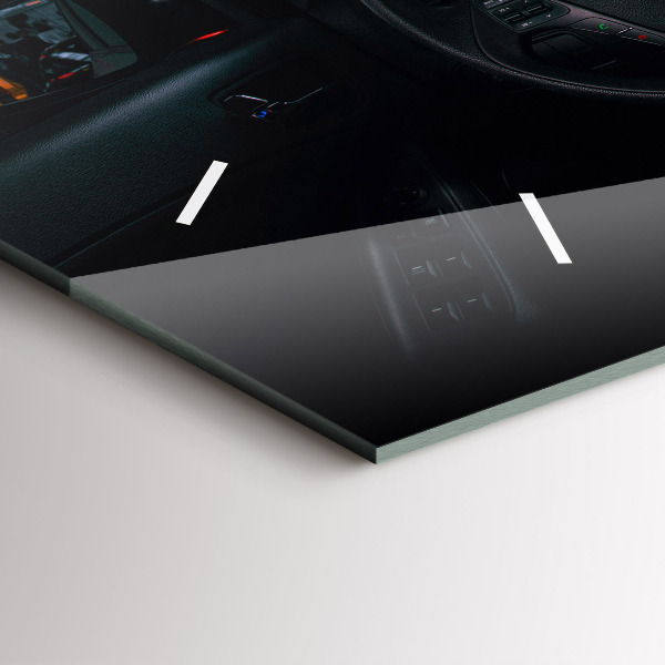 Vízszintes üvegóra Autó Tokióban