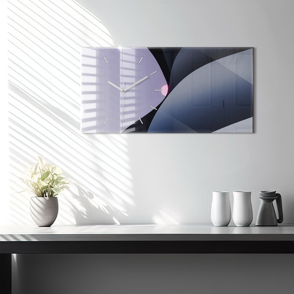 Vízszintes üvegóra Absztrakciós nap