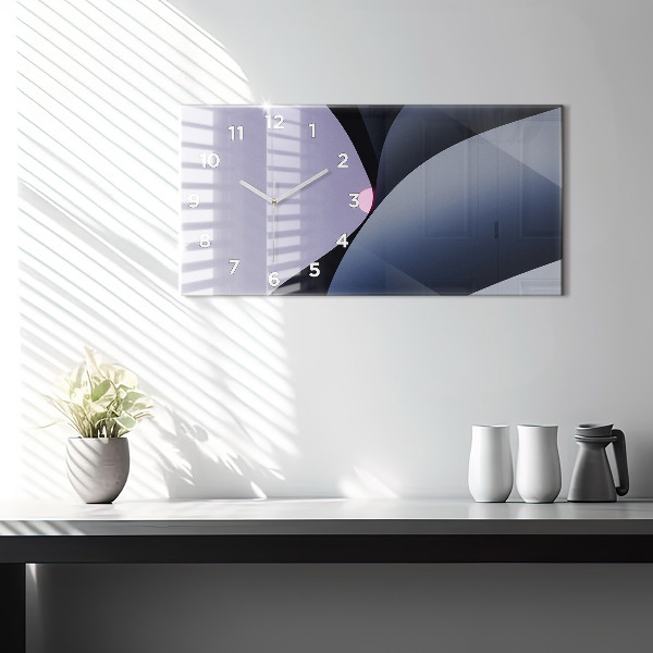 Vízszintes üvegóra Absztrakciós nap