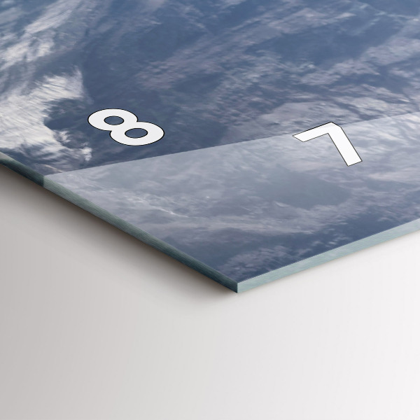 Vízszintes üvegóra Kecske az Aosta-völgyben