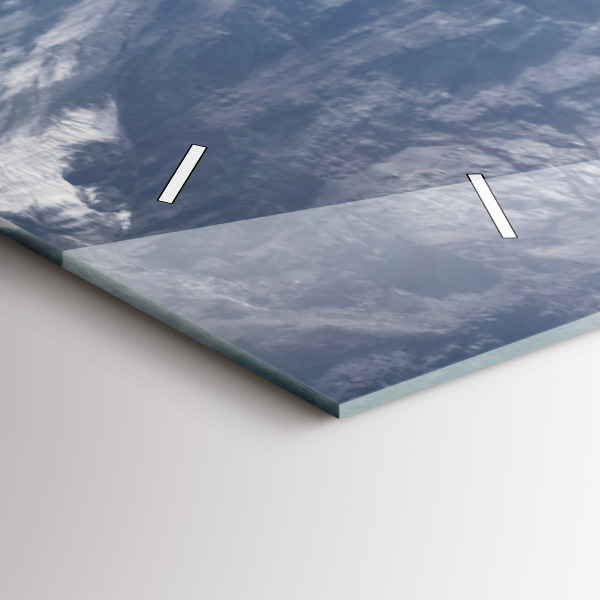 Vízszintes üvegóra Kecske az Aosta-völgyben