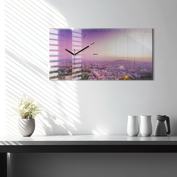 Vízszintes üvegóra Barcelona Bunkers El Carmel