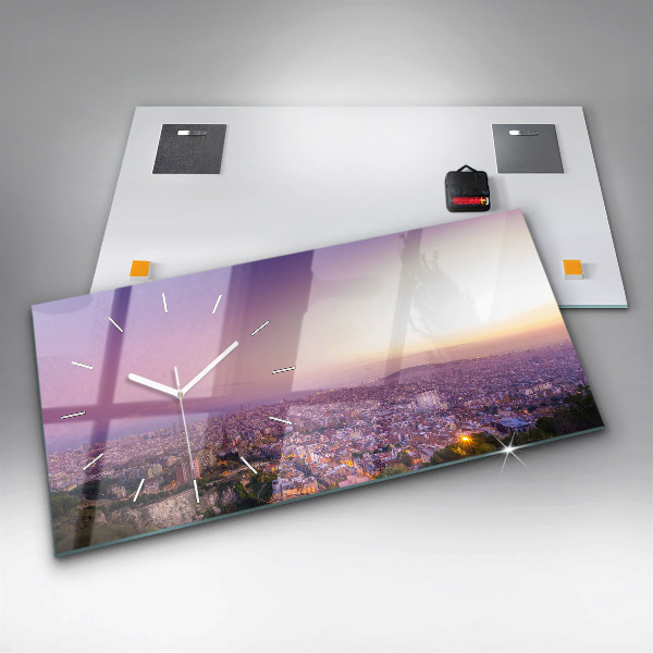 Vízszintes üvegóra Barcelona Bunkers El Carmel