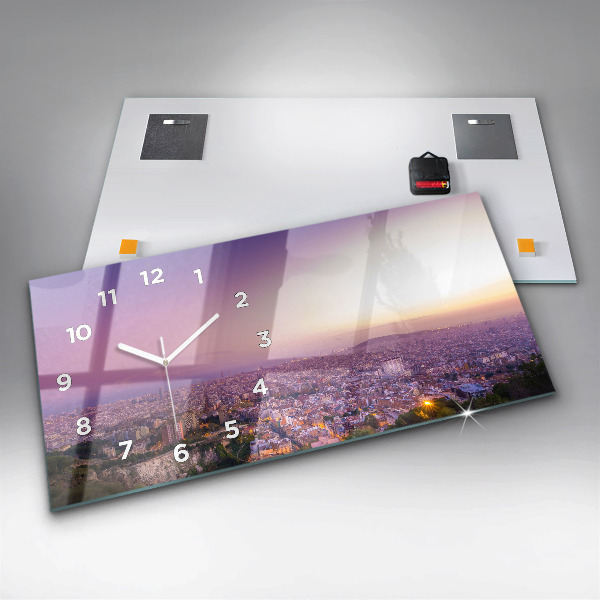 Vízszintes üvegóra Barcelona Bunkers El Carmel