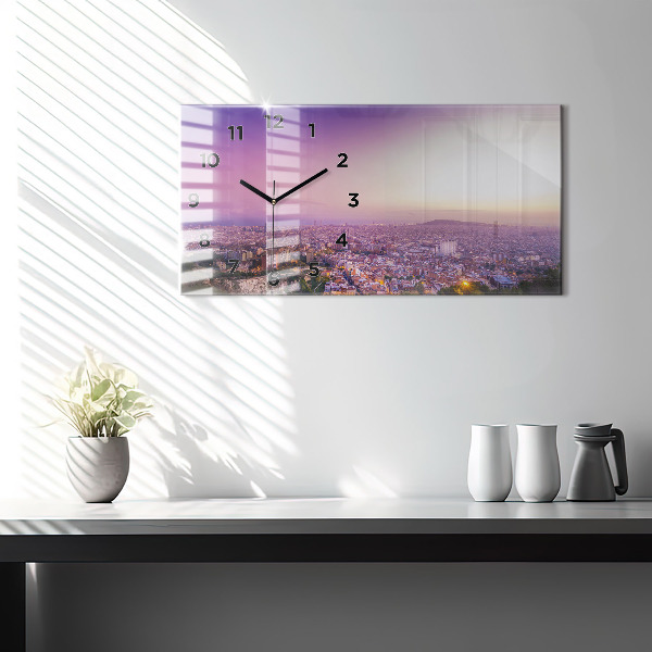 Vízszintes üvegóra Barcelona Bunkers El Carmel