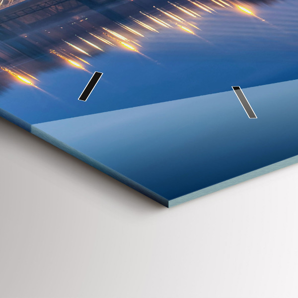 Vízszintes üvegóra Rędziński híd Wrocław