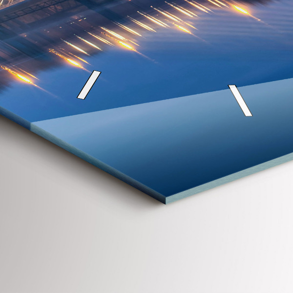 Vízszintes üvegóra Rędziński híd Wrocław