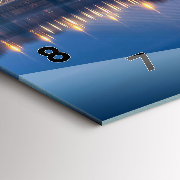 Vízszintes üvegóra Rędziński híd Wrocław