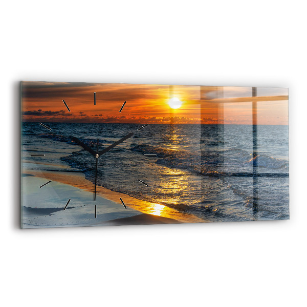 Vízszintes üvegóra Władysławowo Balti-tenger