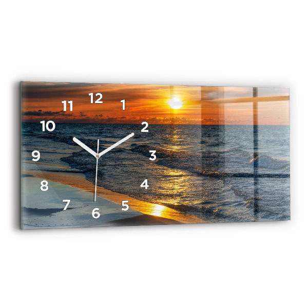 Vízszintes üvegóra Władysławowo Balti-tenger