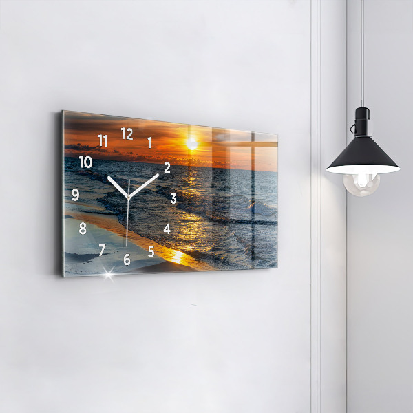 Vízszintes üvegóra Władysławowo Balti-tenger