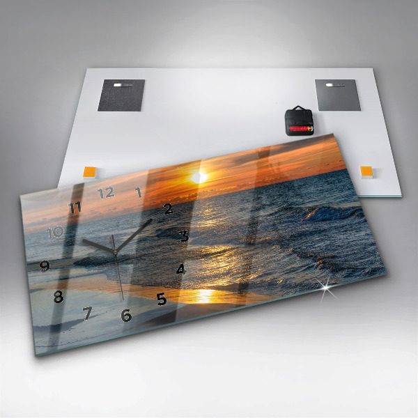 Vízszintes üvegóra Władysławowo Balti-tenger