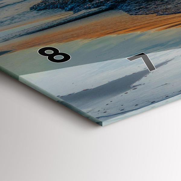 Vízszintes üvegóra Władysławowo Balti-tenger