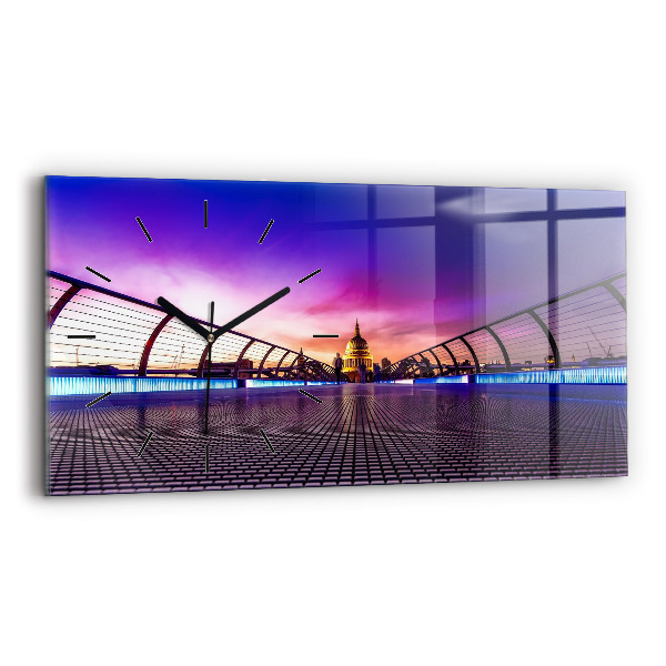 Vízszintes üvegóra Szent Pál székesegyház