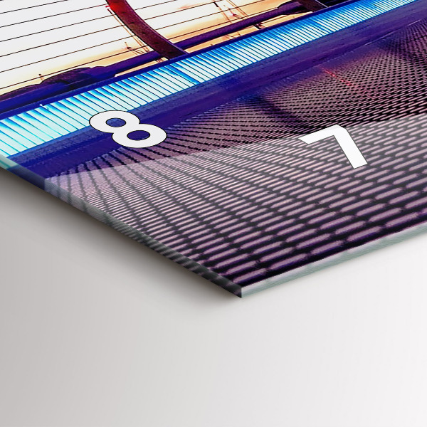 Vízszintes üvegóra Szent Pál székesegyház