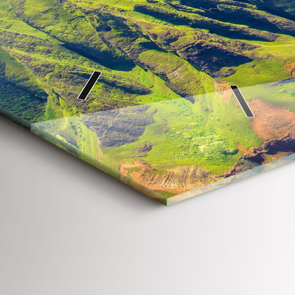 Vízszintes üvegóra A tenger Hawaii-on