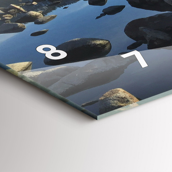 Vízszintes üvegóra Tengerre néző