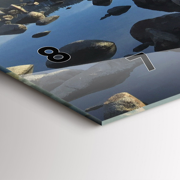 Vízszintes üvegóra Tengerre néző