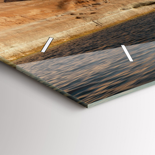 Vízszintes üvegóra Személy vízisí