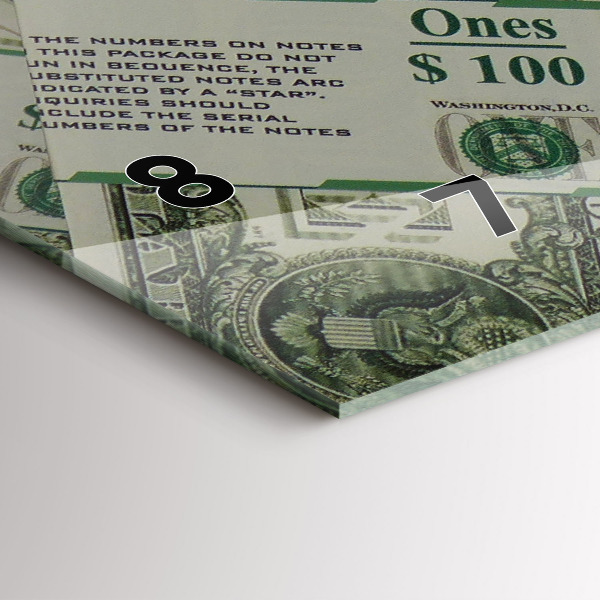 Vízszintes üvegóra 1 amerikai dollár