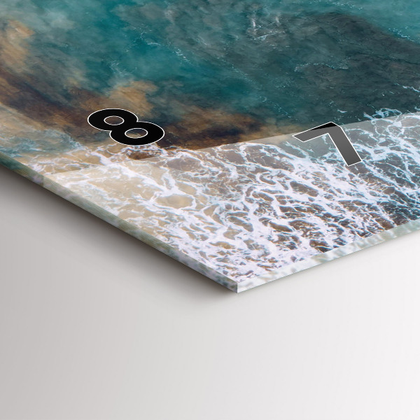 Vízszintes üvegóra Fjordok Costa Blancában