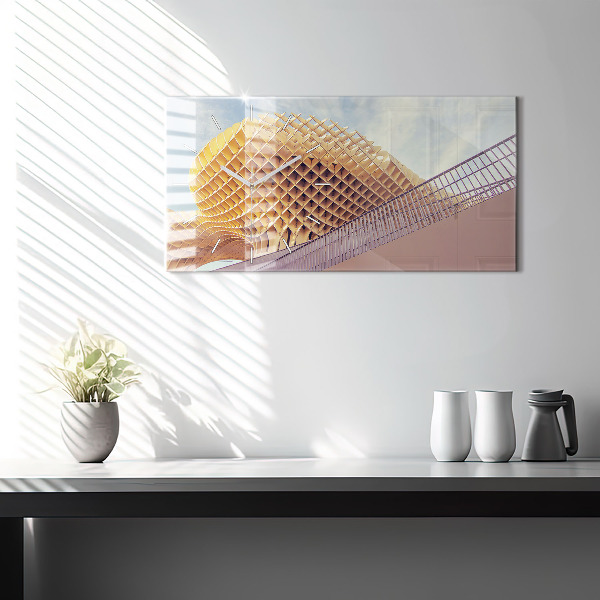 Vízszintes üvegóra Nézőpont Sevillában