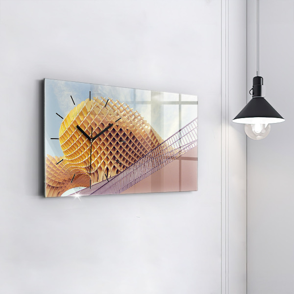 Vízszintes üvegóra Nézőpont Sevillában