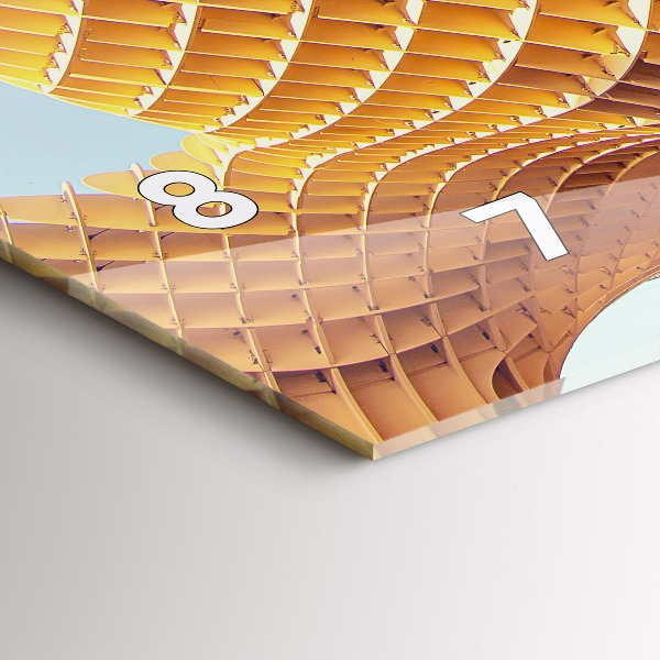 Vízszintes üvegóra Nézőpont Sevillában