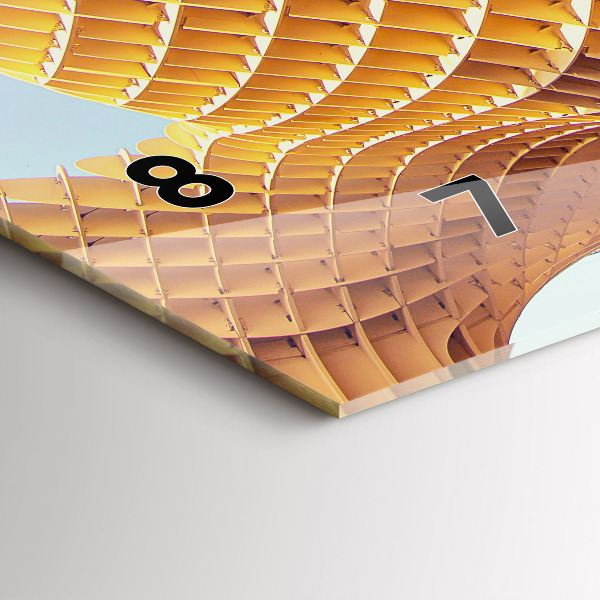 Vízszintes üvegóra Nézőpont Sevillában