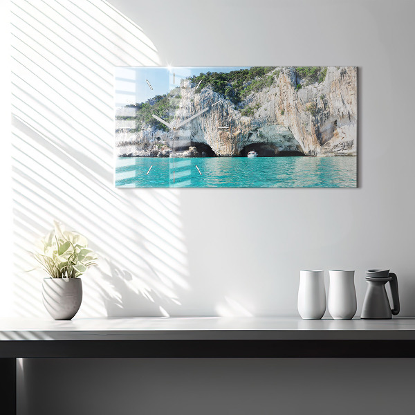 Vízszintes üvegóra Víz alatti barlang