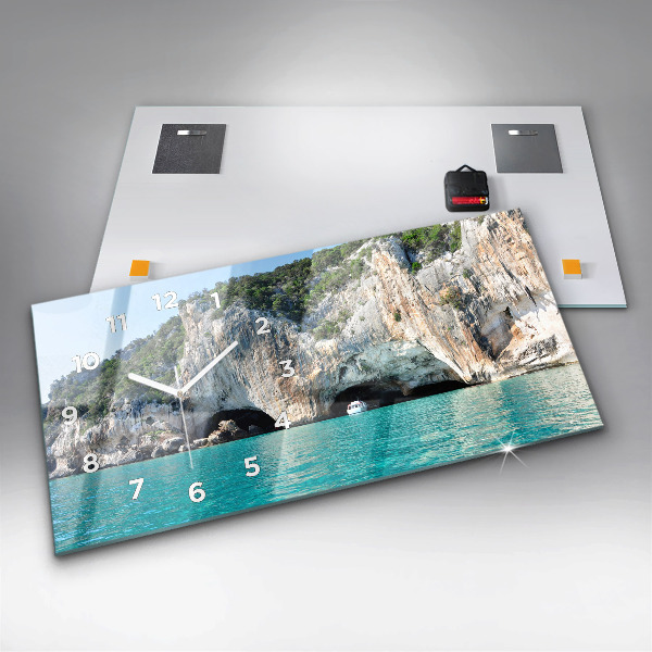 Vízszintes üvegóra Víz alatti barlang