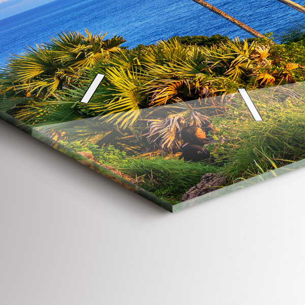 Vízszintes üvegóra Phuket Thaiföldön