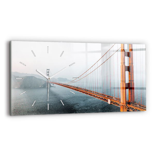 Vízszintes üvegóra Golden Gate híd