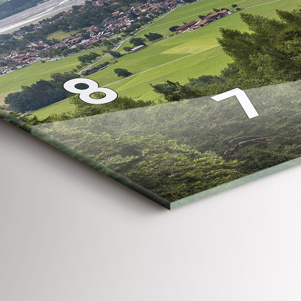 Vízszintes üvegóra Neuschwanstein kastély