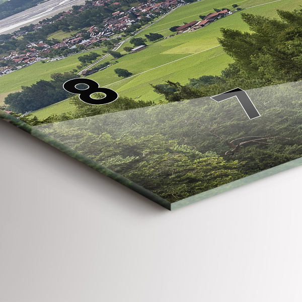 Vízszintes üvegóra Neuschwanstein kastély