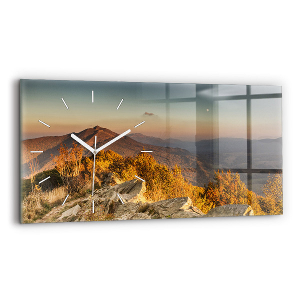 Vízszintes üvegóra Bieszczady-hegység