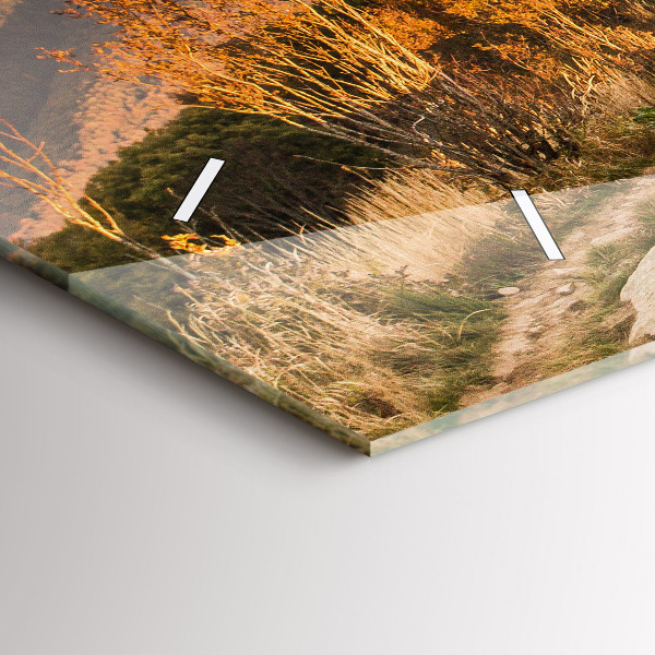 Vízszintes üvegóra Bieszczady-hegység