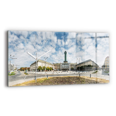 Vízszintes üvegóra Panoráma Ostrava városára