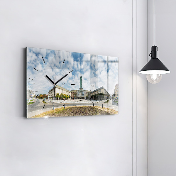 Vízszintes üvegóra Panoráma Ostrava városára