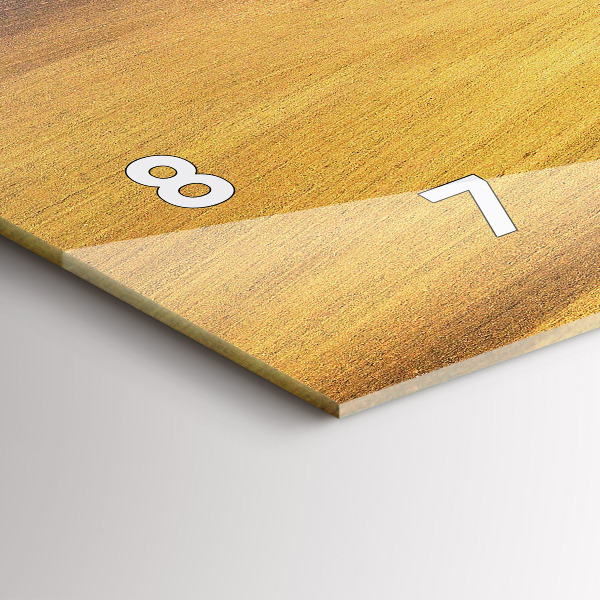 Vízszintes üvegóra Morvaország vidéki táj