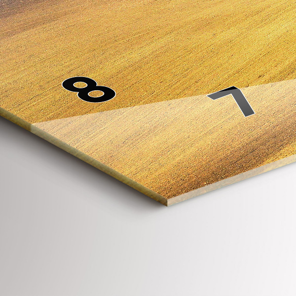 Vízszintes üvegóra Morvaország vidéki táj