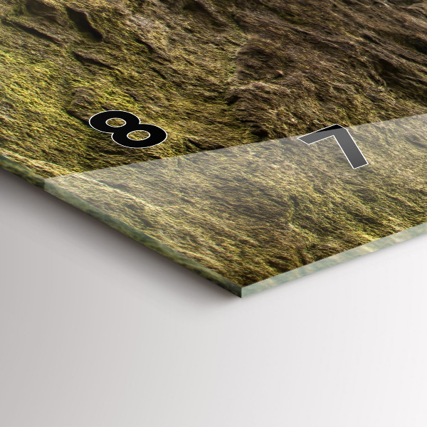 Vízszintes üvegóra Rockváros Csehországban