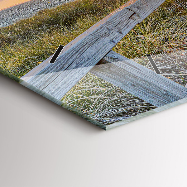 Vízszintes üvegóra Tengerparti nyaralás