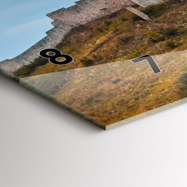 Vízszintes üvegóra Szepesi vár Szlovákiában