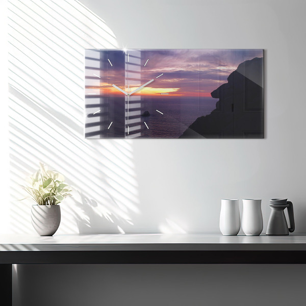 Vízszintes üvegóra Kőfej