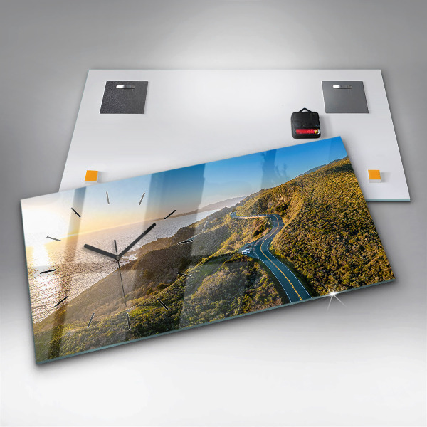 Vízszintes üvegóra Az út San Franciscóba