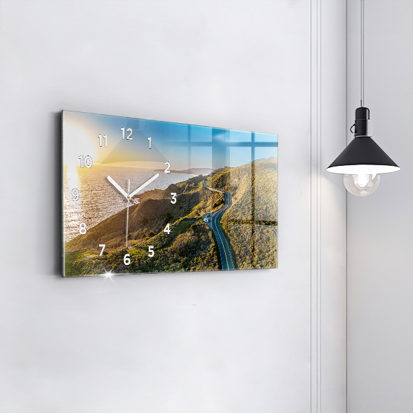 Vízszintes üvegóra Az út San Franciscóba