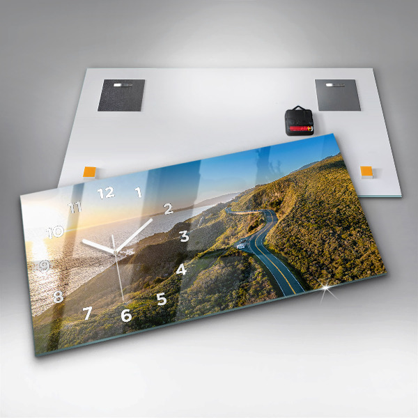 Vízszintes üvegóra Az út San Franciscóba